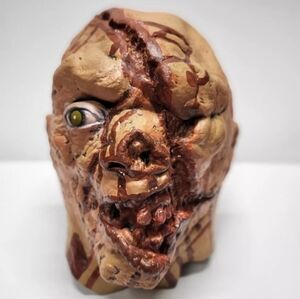 2003 Don Post Studio Monster One Eye Latex Mask Paper Magic Group